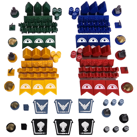 Player Tokens compatible with Dune: Imperium Uprising™ (set of 138)