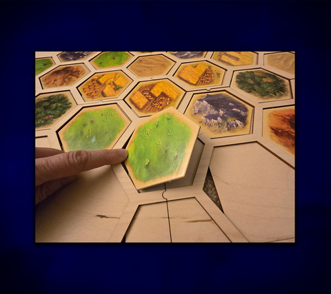 Game Board compatible with Catan™ and Catan Seafarers™