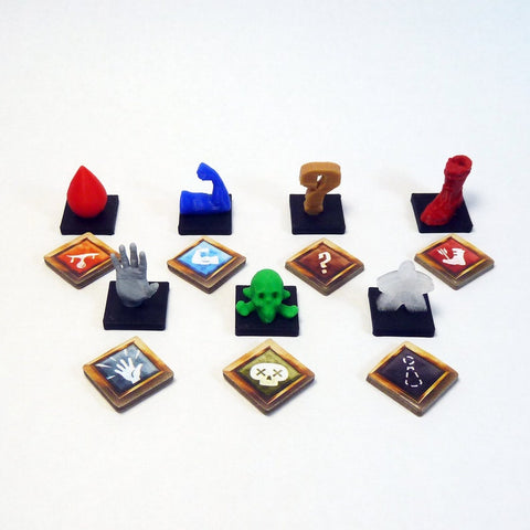 Gloomhaven Buttons & Bugs Tokens (set of 28)