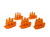 Ships compatible with Catan Seafarerers™  - Orange  (set of 15)