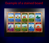 Machi Koro™ 10 spot Establishment Supply Board for use with the Harbor™ and Millionaire's Row™ Expansions