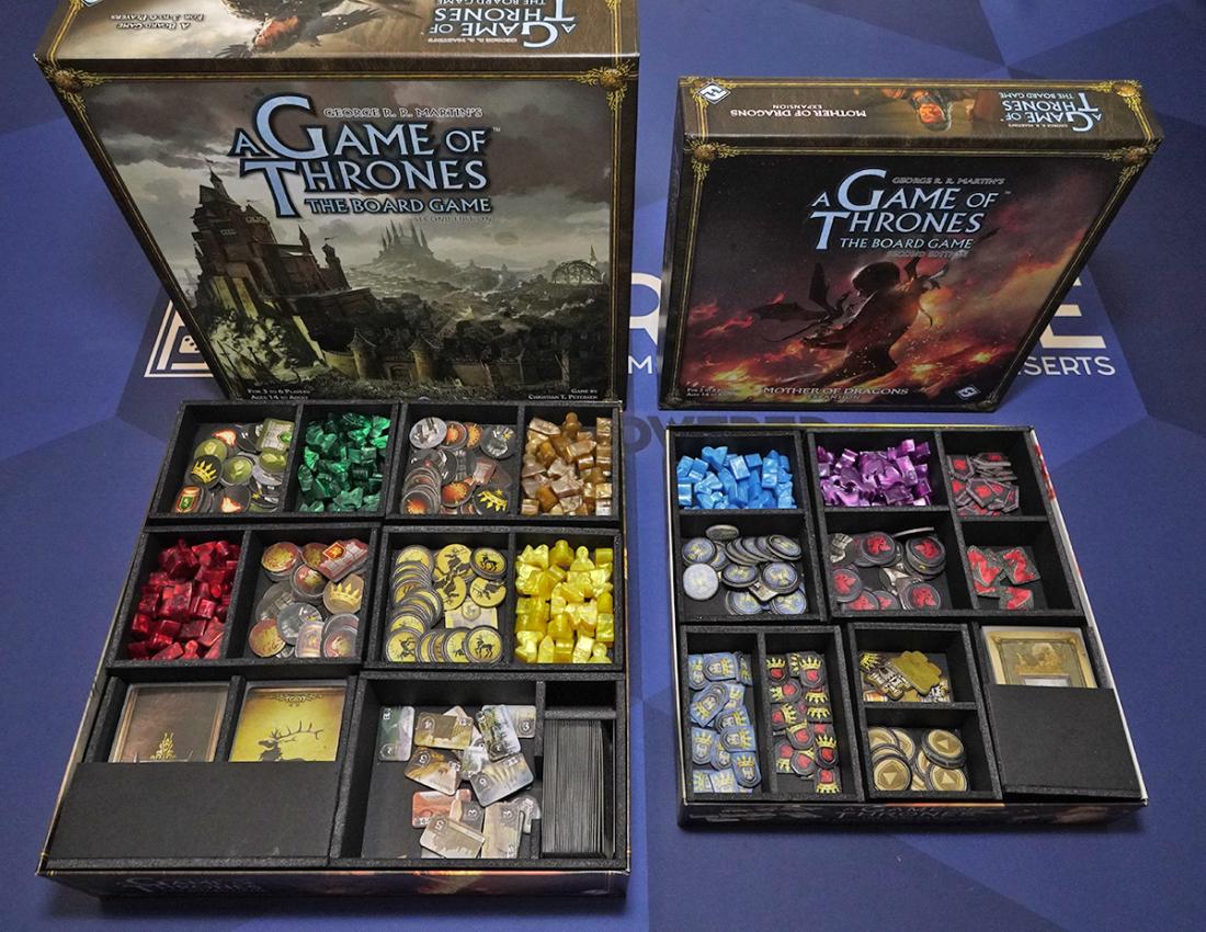 Top Shelf Gamer The Best Game of Thrones: The Board Game, A Upgrades and  Accessories Game of Thrones: The Board Game™ V3 Foamcore Insert  (pre-assembled)